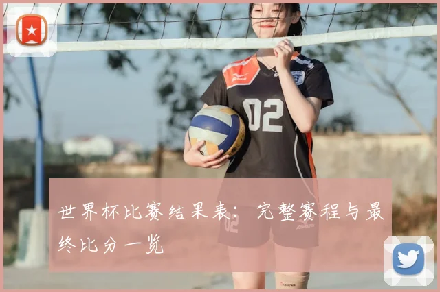 世界杯比赛结果表：完整赛程与最终比分一览